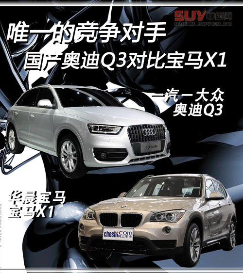 唯一的競爭對手 國產奧迪Q3對比寶馬X1