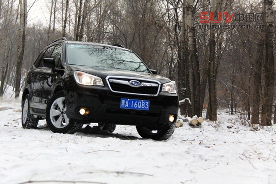 “雪之雄獅”全新斯巴魯森林人冰雪試駕