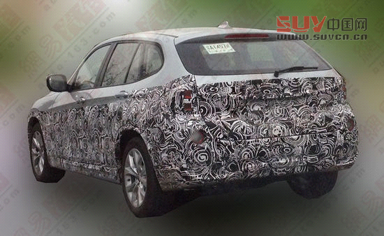 基于X1打造 華晨寶馬之諾SUV國內首曝