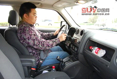 嘗試過若干品牌的SUV后，舒適性是他最先考慮的因素。