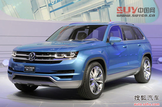 大眾CrossBlue概念車北美車展實拍