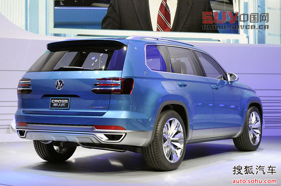 大眾CrossBlue概念車北美車展實拍