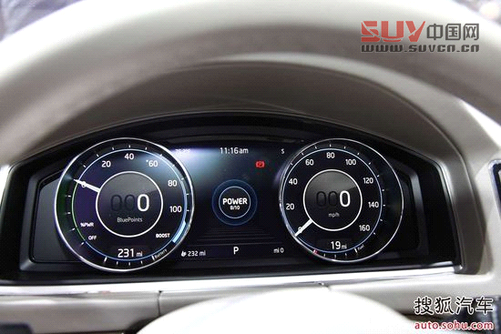 大眾CrossBlue概念車北美車展實拍