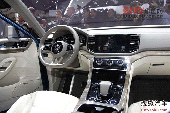 大眾CrossBlue概念車北美車展實拍