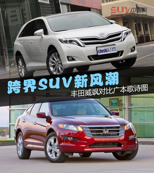 跨界SUV新風潮 豐田威颯對比廣本歌詩圖