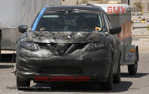 日產(chǎn)新款中型SUV諜照 搭新1.2T增壓引擎