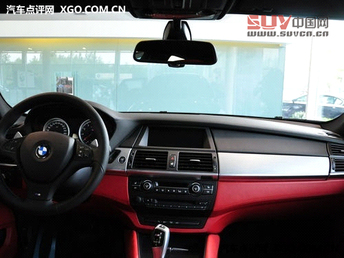 寶馬X6 M中控設計