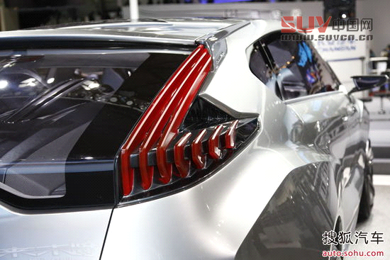 長安CS95 上海車展實拍