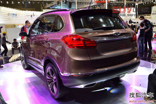 奇瑞β5概念車上海車展實拍