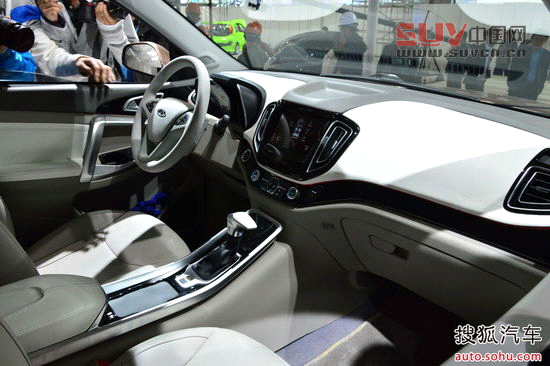 奇瑞β5概念車上海車展實拍