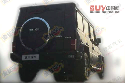 北汽全新越野車B80V實拍及效果圖曝光