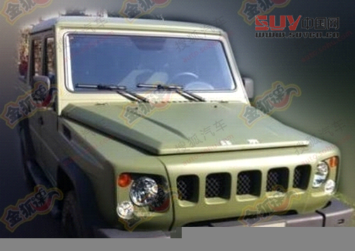 北汽B80VJ實拍諜照再曝