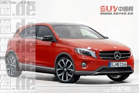 奔馳中小型SUV規劃曝光 將推最便宜X級(2)