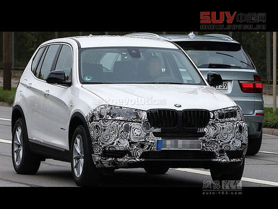 或配1.5T發(fā)動機(jī) 改款寶馬X3路測諜照曝光