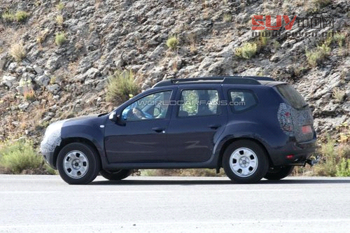 達契亞Duster SUV改款諜照 9月正式亮相