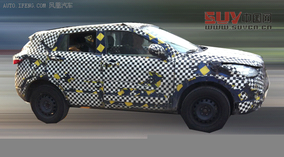 曝全新海馬SUV路試諜照 或2015正式上市