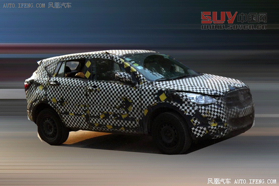 曝全新海馬SUV路試諜照 或2015正式上市