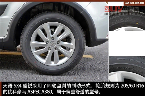 擺脫老款風格 天語SX4酷銳版實拍圖解