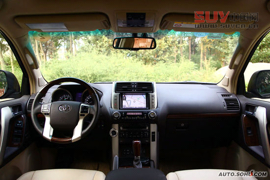 豐田 普拉多 實拍 內飾 圖片