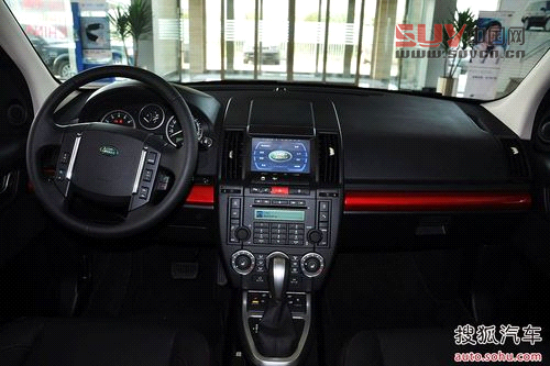 路虎 神行者2 實拍 內飾 圖片