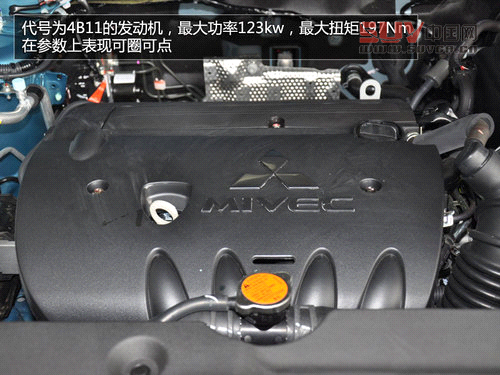 配置有待提高 廣汽三菱新勁炫到店實(shí)拍