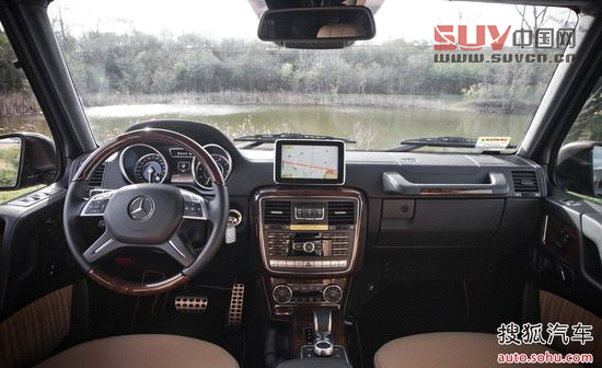 奔馳 G級 實拍 內飾 圖片