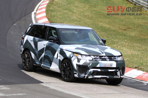 路虎攬勝運動版RS諜照曝光 明年發布
