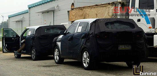 [新車諜報(bào)]現(xiàn)代全新入門級(jí)跨界車路試曝光