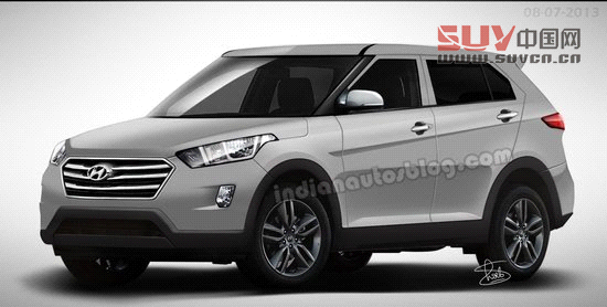 [新車諜報(bào)]現(xiàn)代全新入門級(jí)跨界車路試曝光