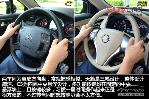 雪鐵龍C5對比日產(chǎn)天籟