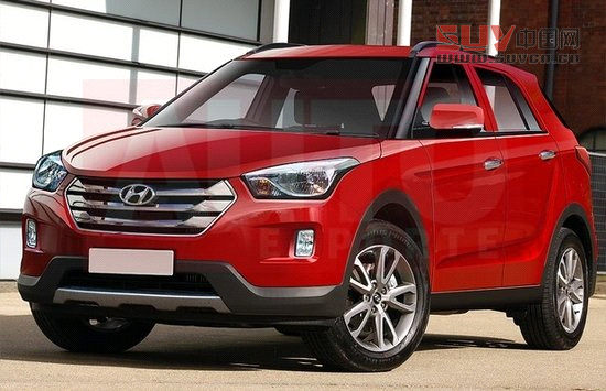 [海外車訊]現(xiàn)代入門跨界車效果圖 或搭1.0T