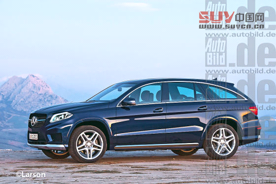 奔馳GLC假想圖 奔馳GLC假想圖