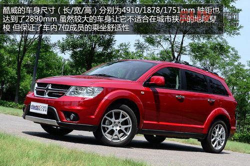 全家旅行好幫手 試駕道奇酷威3.6L四驅