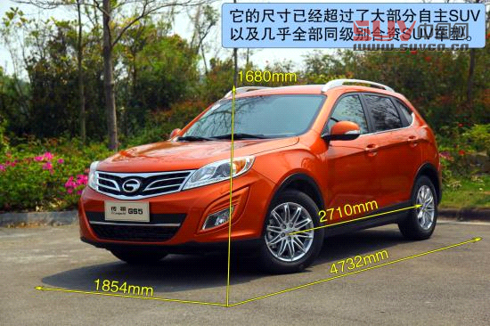 廣汽傳祺 傳祺GS5 實拍 圖解 圖片