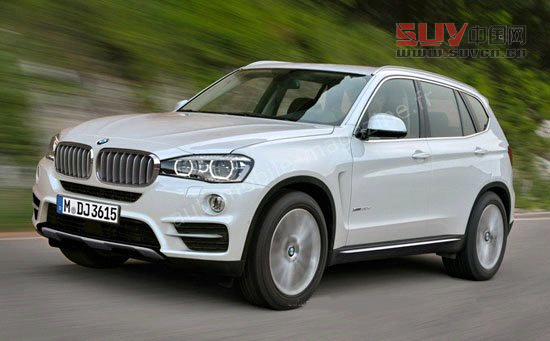 [海外車訊]寶馬改款X3效果圖 有望年底發布
