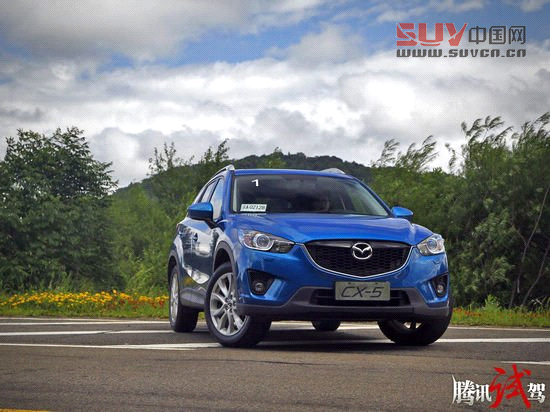 騰訊試駕長安馬自達CX-5 收放自如