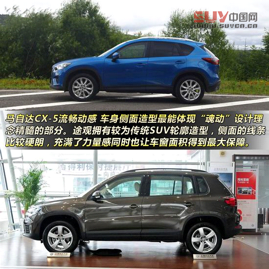 馬自達CX-5對比大眾途觀 合資緊湊運動型SUV大比拼