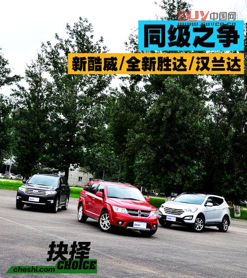 同級之爭 新酷威/全新勝達/漢蘭達對比