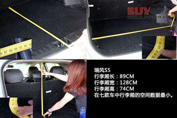 國產SUV空間橫向對比