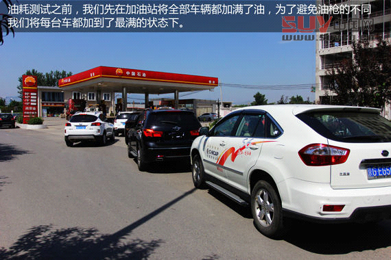 油耗測試實景
