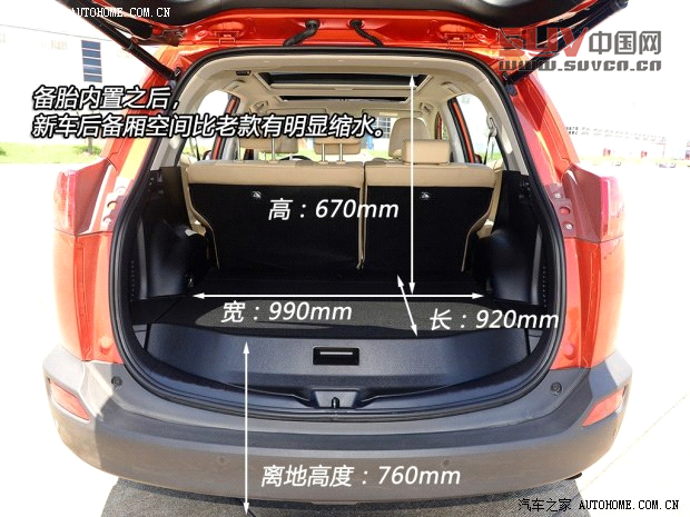 豐田一汽豐田豐田RAV42013款 2.5L 自動四驅尊貴版