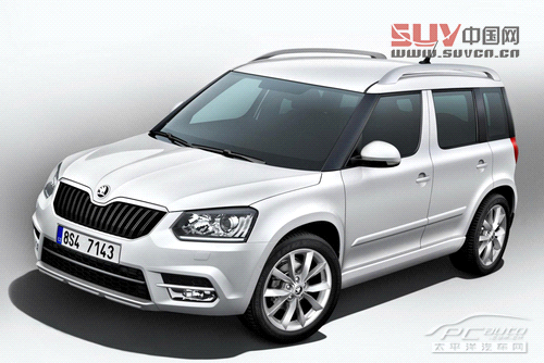 新款斯柯達Yeti官圖曝光 法蘭克福亮相