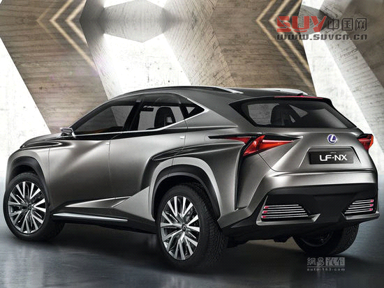 外形夸張 雷克薩斯緊湊型SUV官圖發布