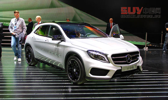 奔馳GLA亮相法蘭克福 設計動感野性十足