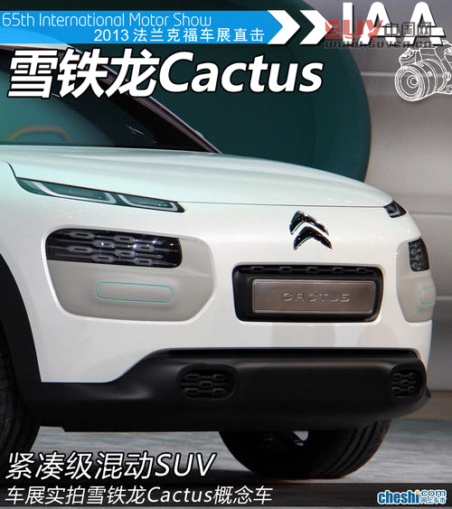 緊湊級(jí)混動(dòng)SUV 車展實(shí)拍-雪鐵龍Cactus
