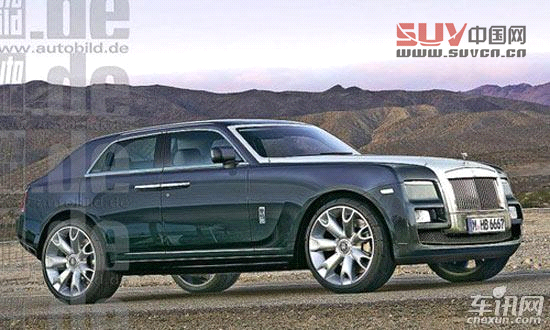 勞斯萊斯SUV假想圖 進軍豪華SUV細分市場