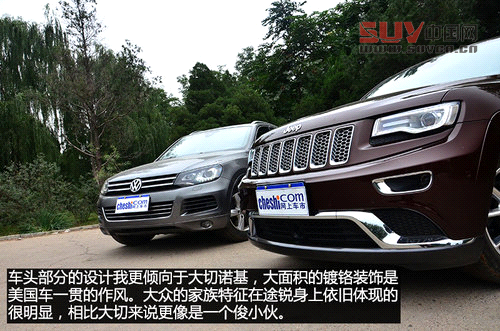 硬漢與俊男 Jeep大切諾基對比大眾途銳