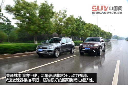 硬漢與俊男 Jeep大切諾基對比大眾途銳