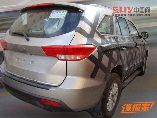 有望年內上市 福迪全新SUV測試諜照再曝