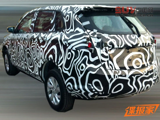 最快明年亮相 北汽C51X量產車型諜照曝光